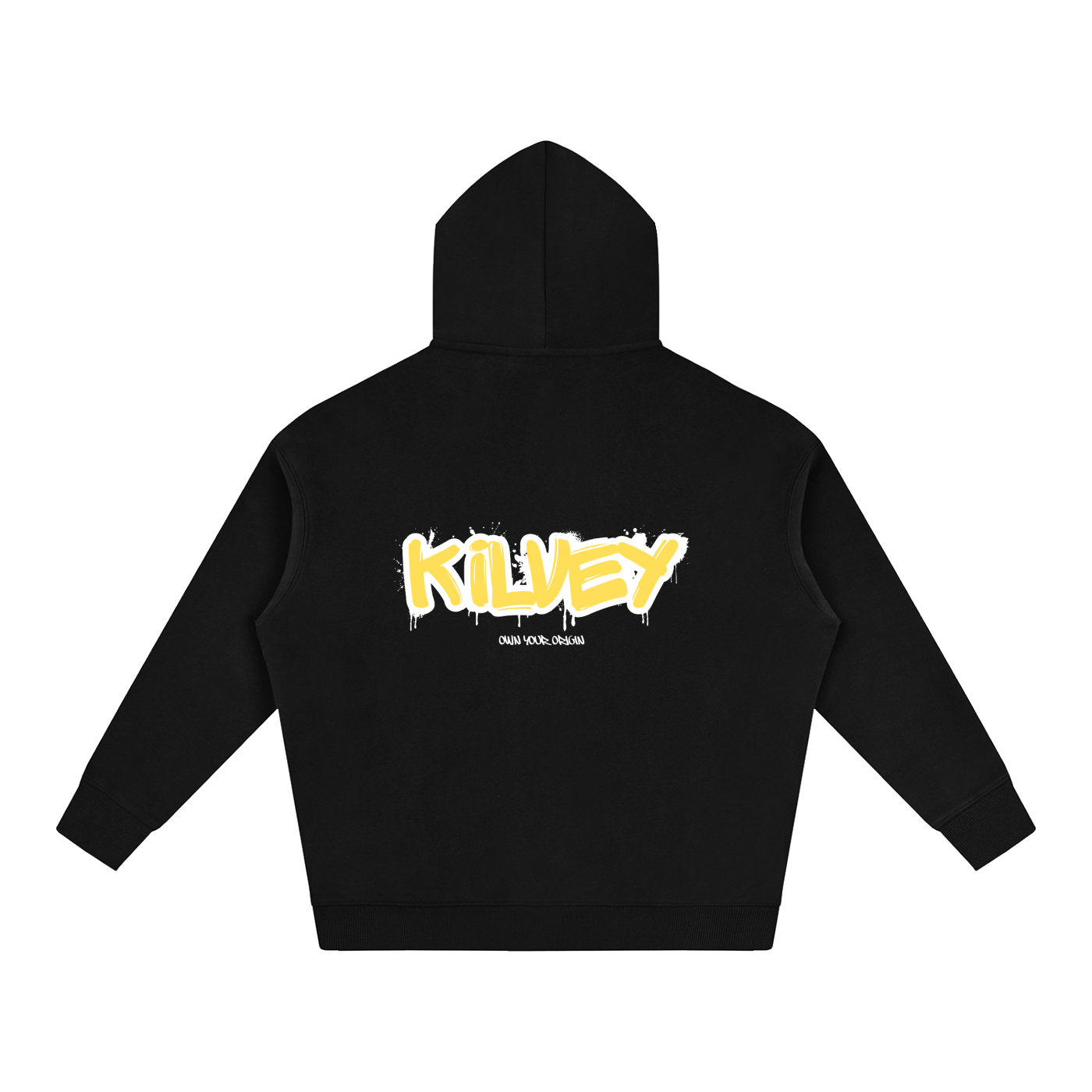 Graffiti Hoodie Black