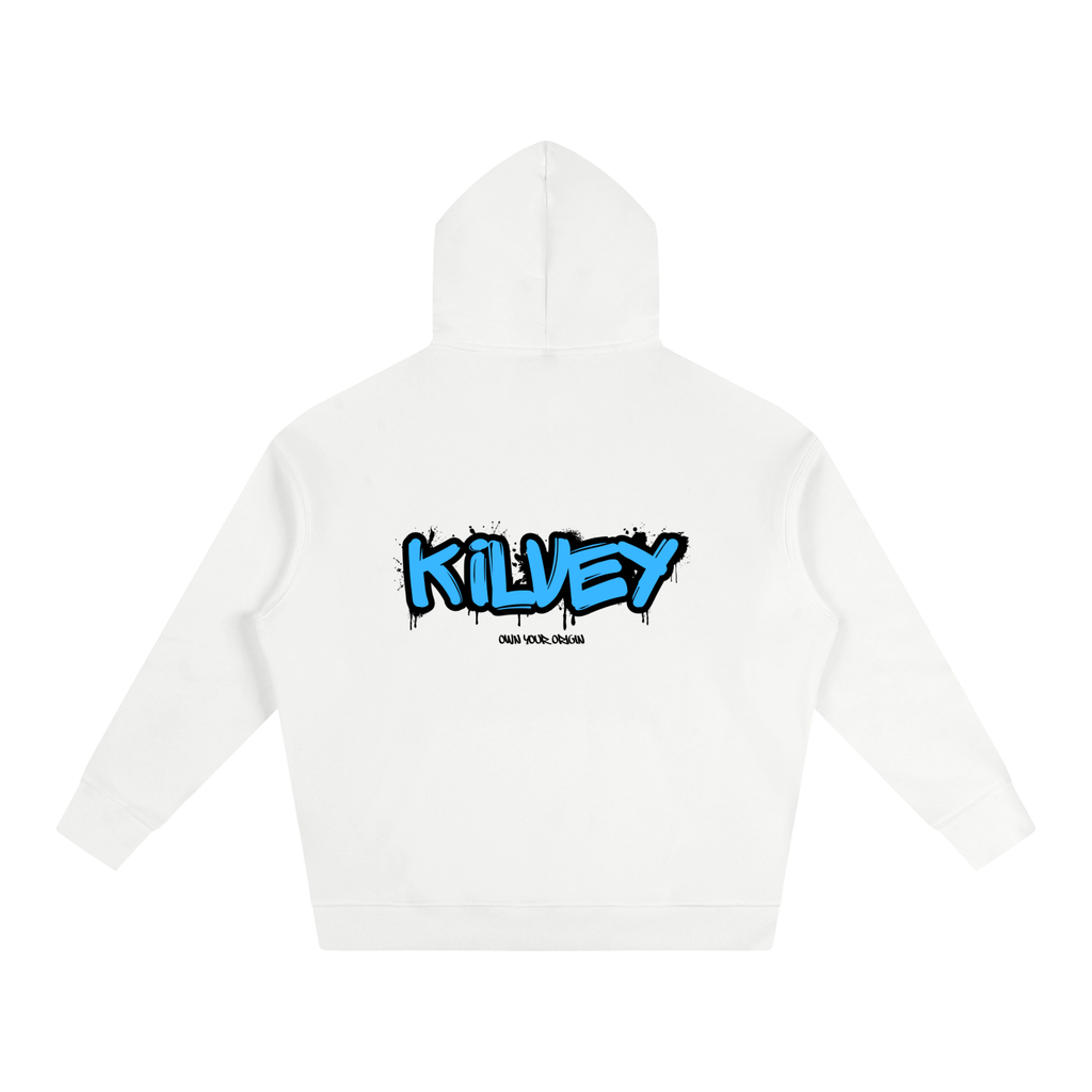 Graffiti Hoodie White