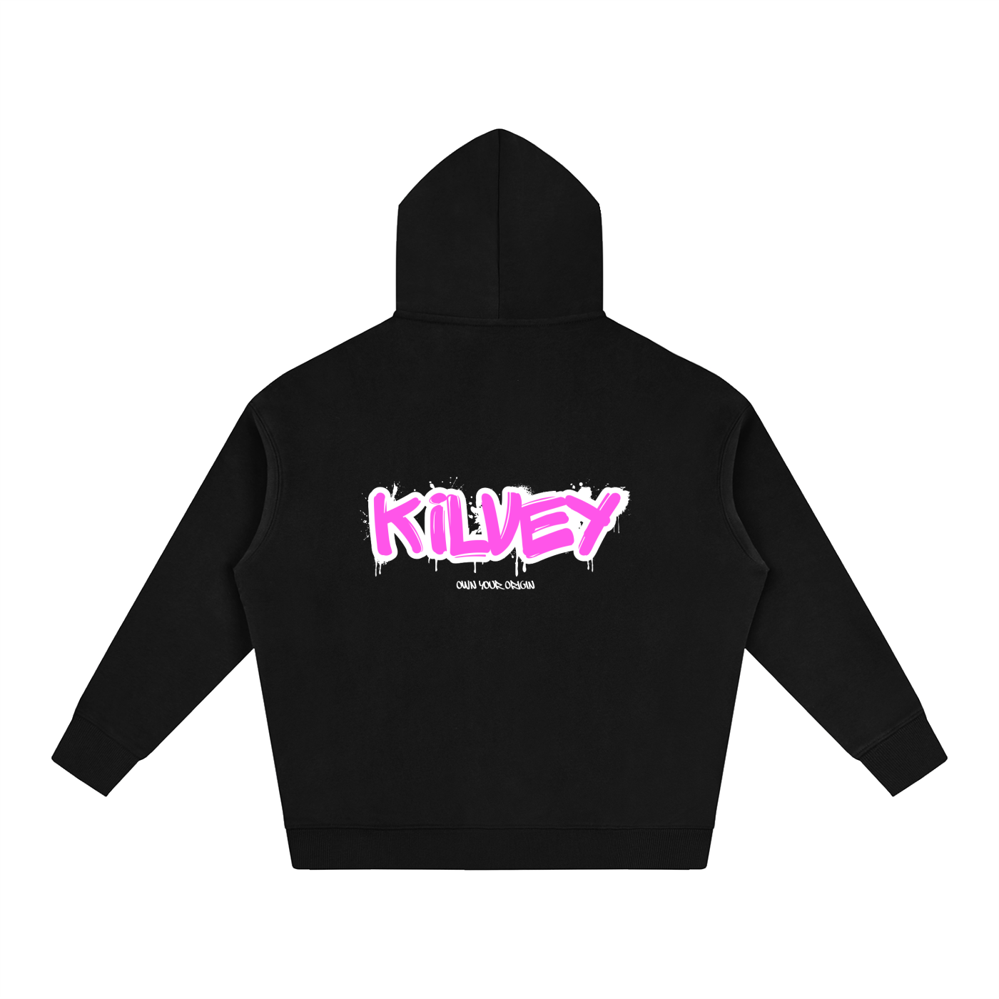 Graffiti Hoodie Black