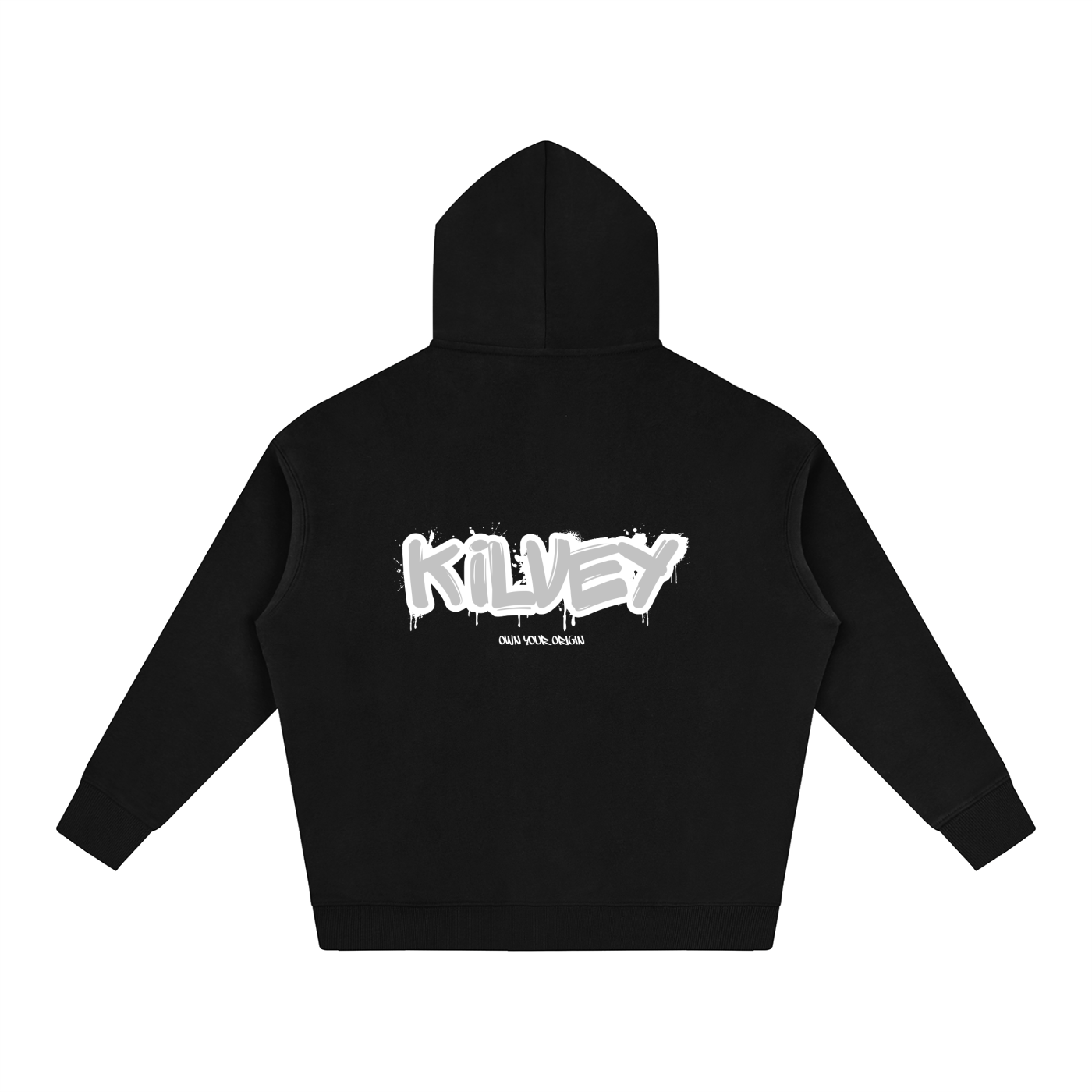 Graffiti Hoodie Black