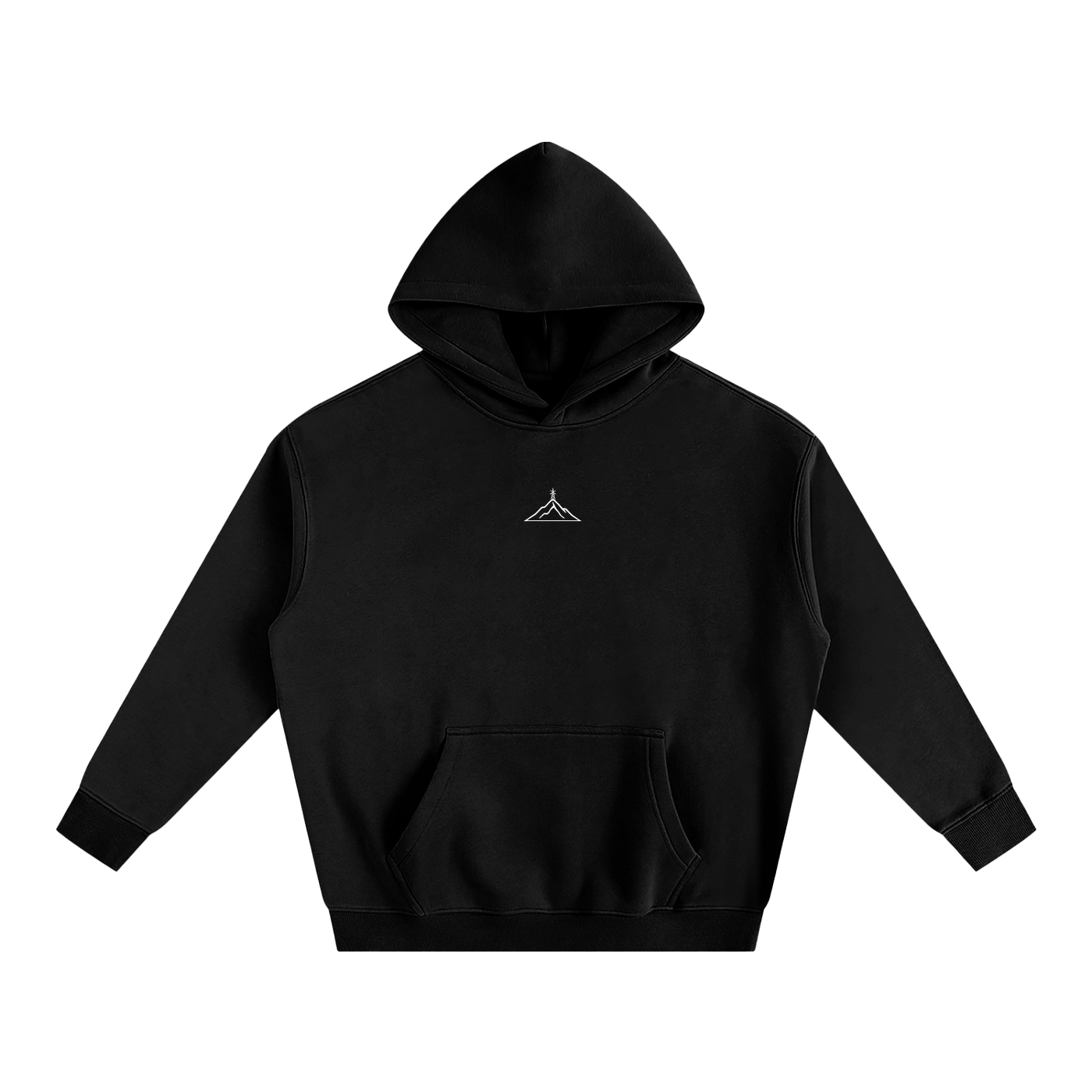Essential Hoodie - White Text