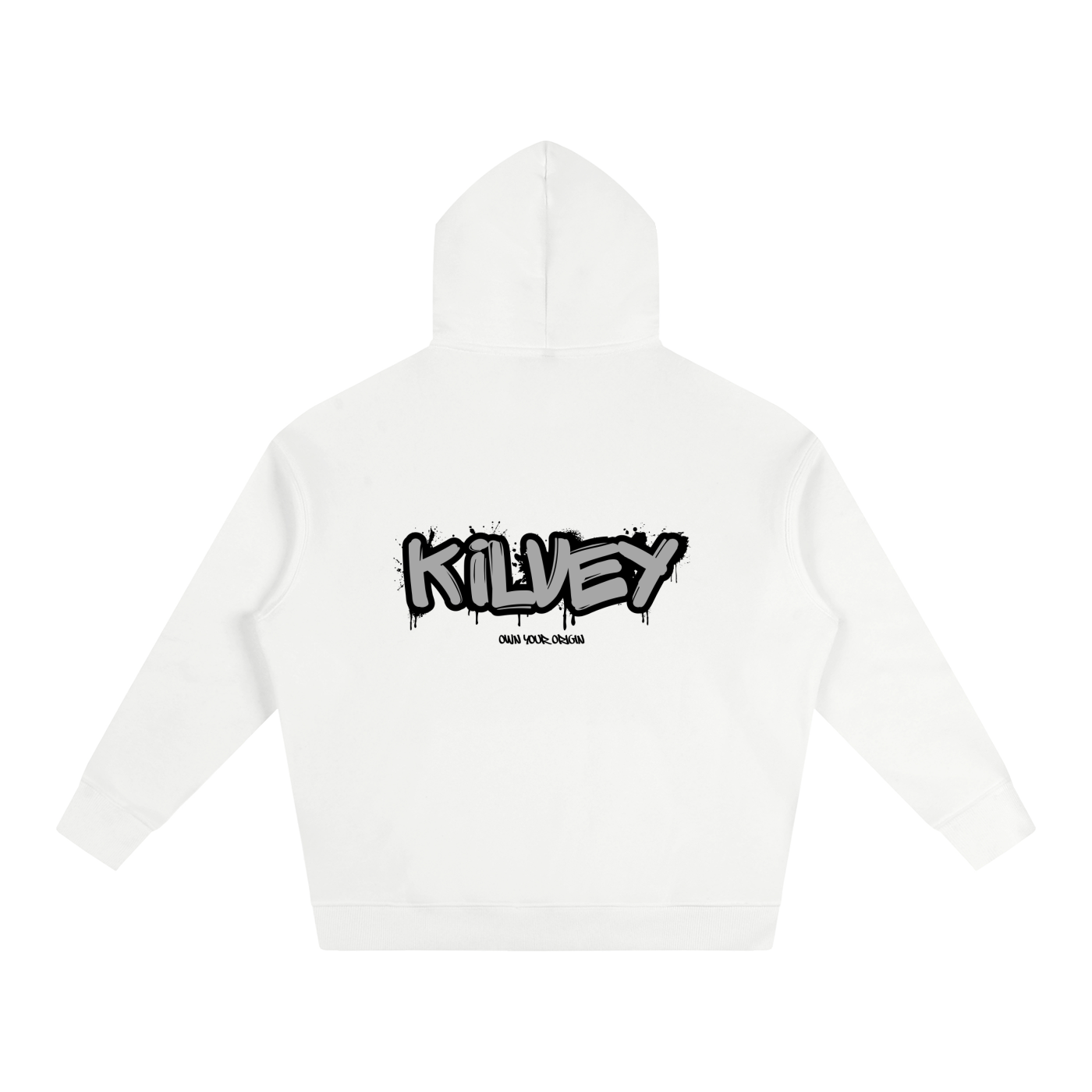 Graffiti Hoodie White
