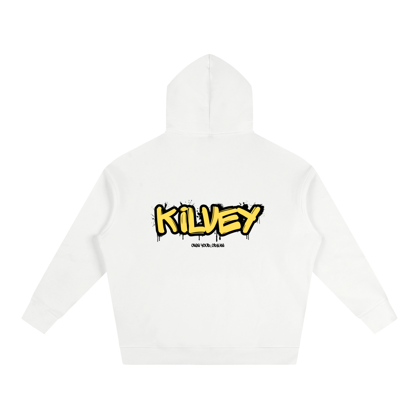 Graffiti Hoodie White