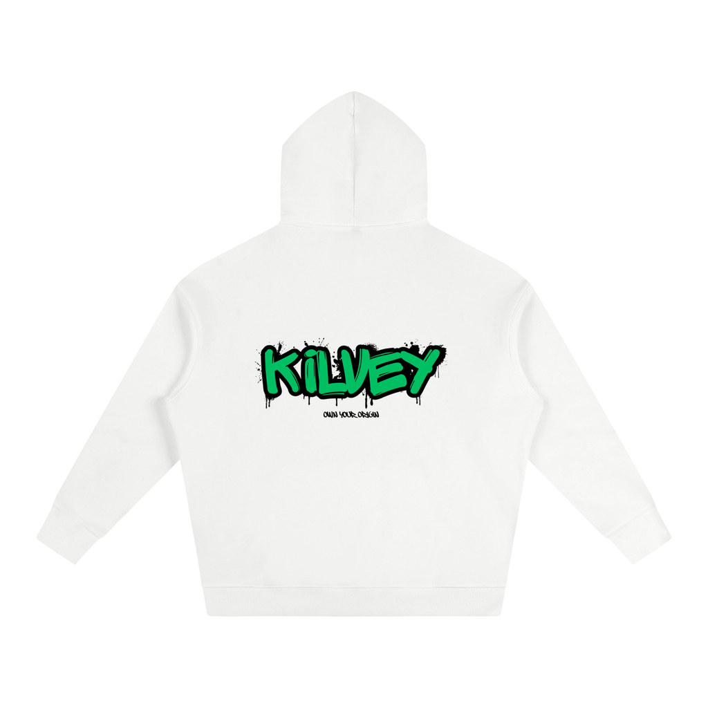 Graffiti Hoodie White